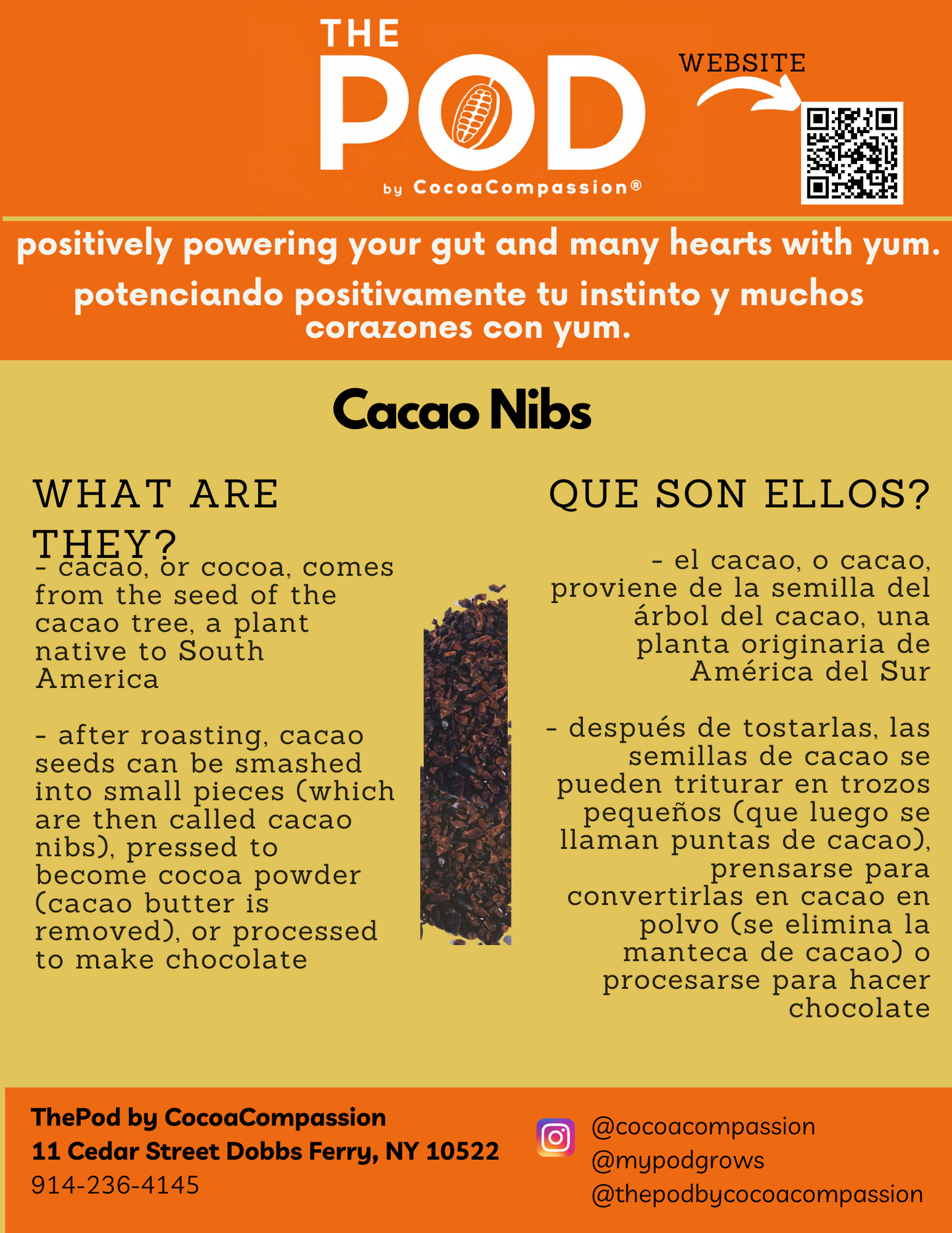 CocoaCompassion Cocoa Nibs