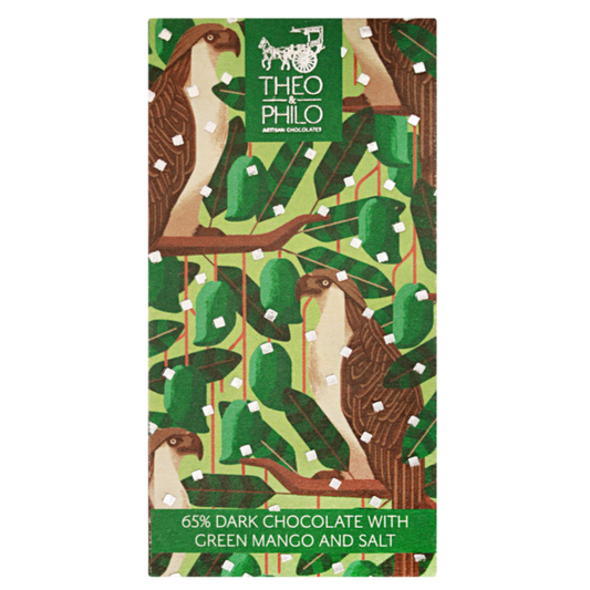Dark Chocolate with Green Mango and Salt