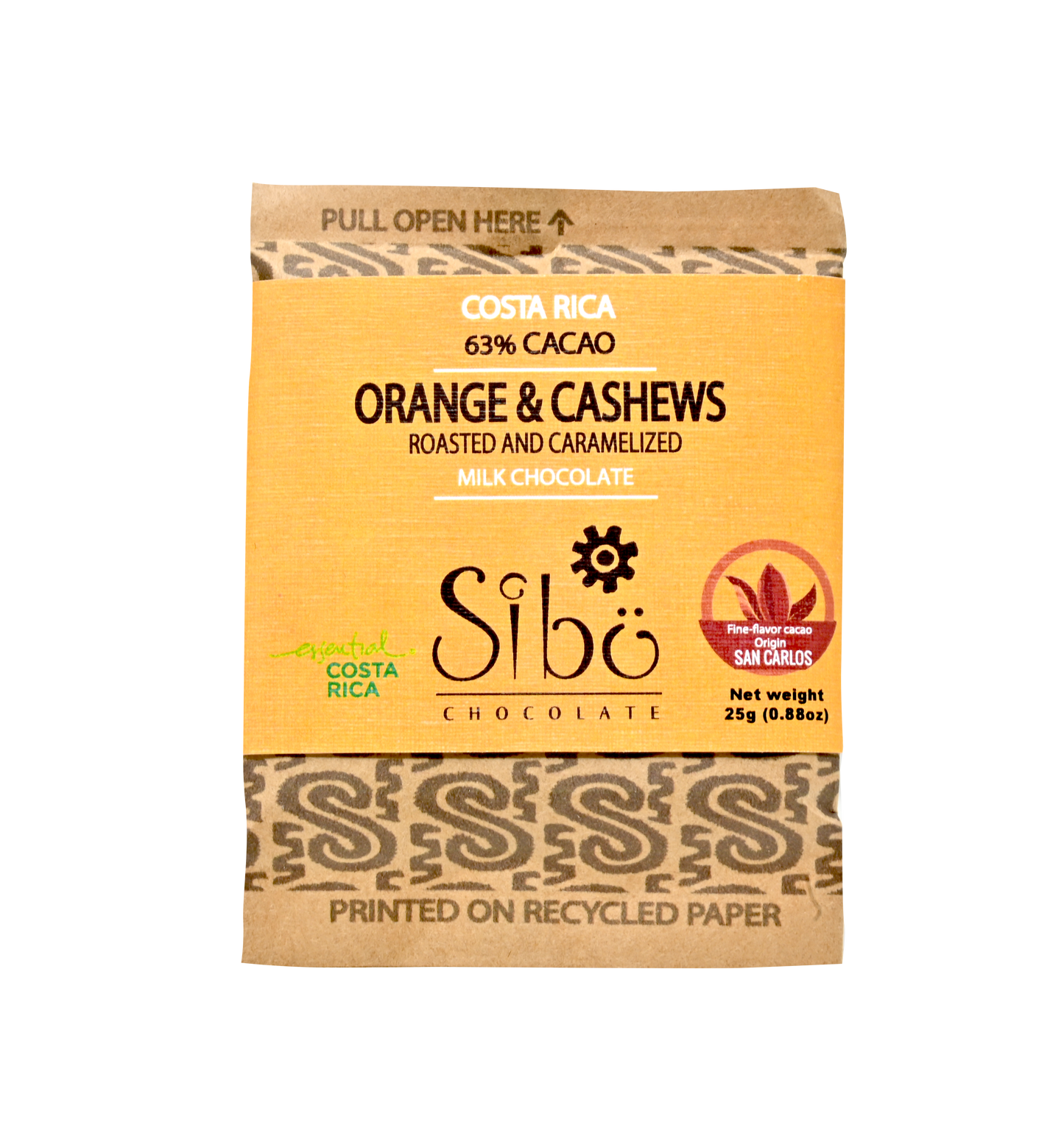 63% Cacao | Orange and Cashews Milk Chocolate