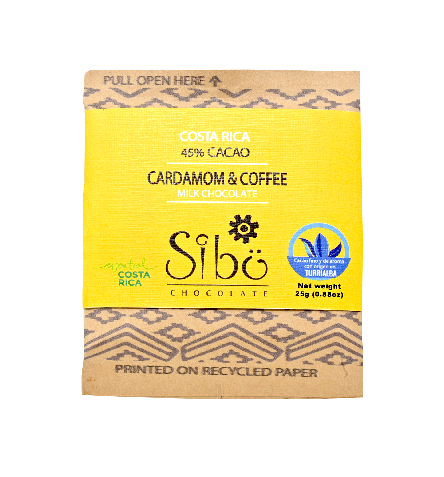 45% Cardamom and Coffee Milk Chocolate