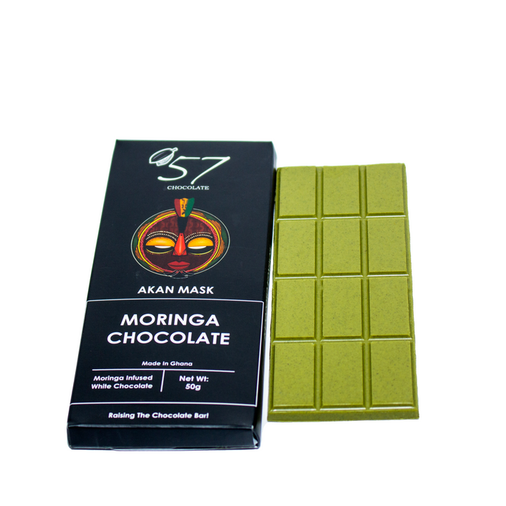 Moringa Chocolate: Akan Mask