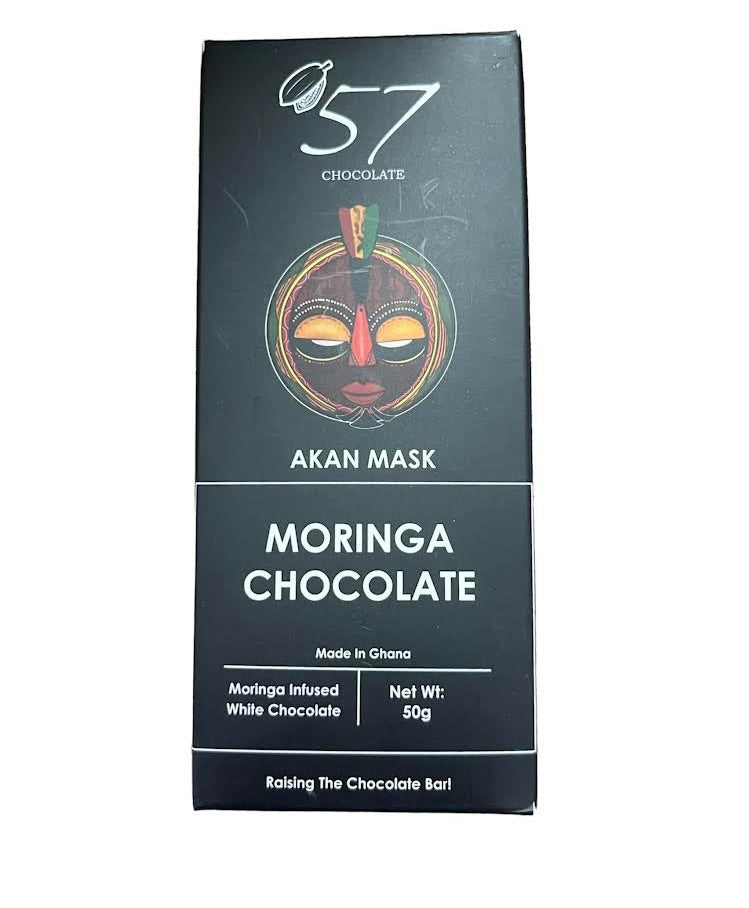 Moringa Chocolate: Akan Mask